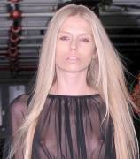 Theodora Richards See Through Shows Off Double Barrels