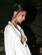 Emily Ratajkowski Nip Slip Under her Blouse