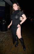 Lisa Appleton Massive Hooters in See Through Dress