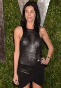 Liberty Ross Braless Pasties in Sheer Dress